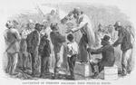 Convention of freedmen discussing their political rights