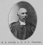 Pioneers in Livingstone College work; Rev. Wm. H. Goler, A.M., D.D., President.