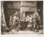 Partie perdue, d'après Meissonier.