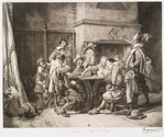 Partie perdue, d'après Meissonier.