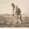 Labor (ou Le paysan à la houe), d'après Millet.
