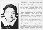 Mrs. Julia Florivel Duncan.