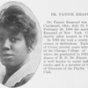 Dr. Fannie Emanuel.