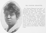 Dr. Fannie Emanuel.