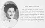 Mrs. Mary Burton.