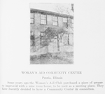 Woman's Aid Community Center, Peoria, Illinois.