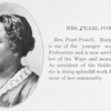 Mrs. Pearl Powell.