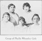 Group of Phyllis Wheatley Girls.