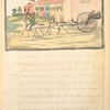 Spanish Volante [Carriage with passengers drawn by two horses with rider.]