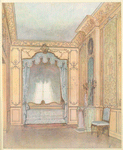 Chambre a coucher composée d'aprés celle de Ninon de Lenclos....