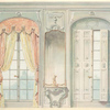 Salon Louis XV. Face des fenêtres don¿t l'une montre....