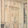 Étude d'une fragment du salon Louis XVI....