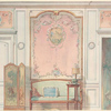 Boudoir cabinet de toilette Louis XVI....