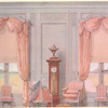 Décor des fenêtres du salon d'attente....