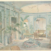 Serre en treillage, blue vert clair (Louis XVI)....