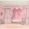 Chambre a coucher, inspirée de celle du comte d'Artois....