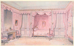Chambre a coucher, inspirée de celle du comte d'Artois....