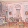 Chambre a coucher (époque de la Constituante)....