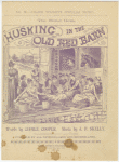 Husking in the old red barn