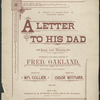 A letter to his dad