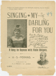 Singing, my darling, for you