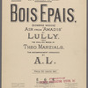 Bois épais = Sombre woods
