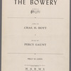 The Bowery