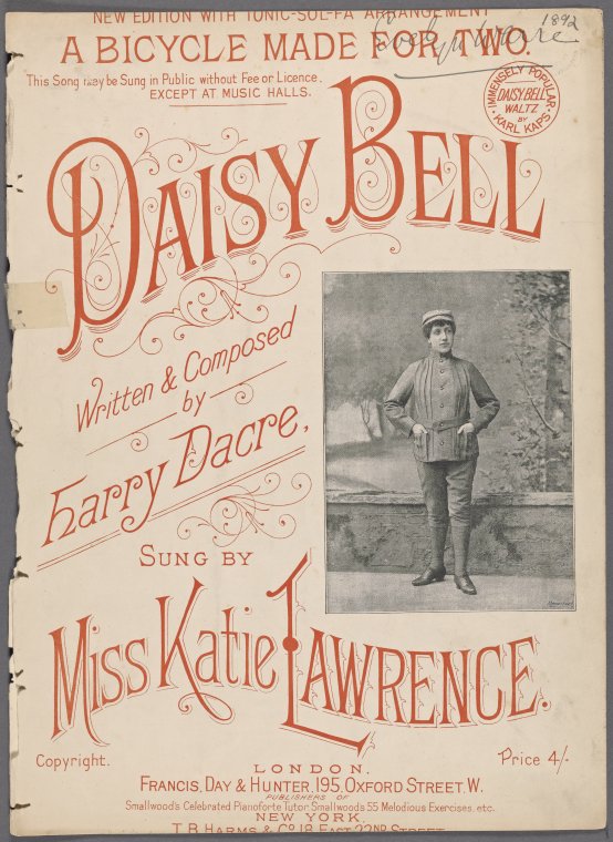 Daisy bell song