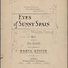 Eyes of sunny Spain