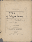 Eyes of sunny Spain