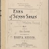 Eyes of sunny Spain