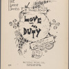 He stands between love and duty