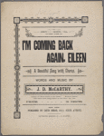 I'm coming back again, Eileen