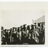 German prisoners of War being marched to the rear.