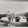 Fugitive Negroes, fording Rappahannock river following Pope's retreat, Aug. 1862.