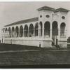Club house, race course, Charlestown, where federal officers were confined, Apr. 1865