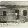 Log cabin built by Abraham Lincoln in Spencer Co., Ind.