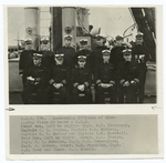 U.S.N. 178. Commanding Officers of Minelaying Force on board a U.S.S.