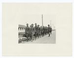 Life of an aviation cadet at Kelly Field, San Antonio, Texas. Cadets arriving at their quarters. (5-1-1918)