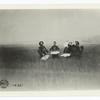 Signaling detachment. Signaling to airplane after capture of French [?] by Amer[ican] troops at JAM [?] Torcy, France 7-17-1918.