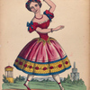 Madame Auriol as Columbine