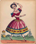 Madame Auriol as Columbine