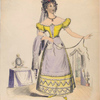 Miss Bartalozzi as Susanna, in the Marriage of Figaro