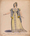 Miss C. Boden as Lady Effie in the Outlaw's Oath