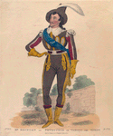 Mr. Brunton as Petruchio in Taming the Shrew