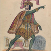 Mr. Cobham, as Hardicanute [Hardyknute], in One O'Clock or the Knight and the Wood Demon