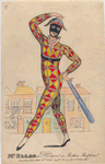 Mr. Ellar as Harlequin in Mother Shipton