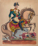 Mr. Gomersal as Napoleon Buonaparte [Bonaparte] [in The Battle on Waterloo]