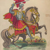 Mr. Gomersal as the Blood Red Knight