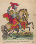 Mr. Gomersal as the Blood Red Knight